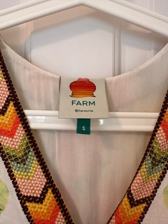 FARM Rio Maxi Dress, Banana Leaf Print - Picture 3 of 4